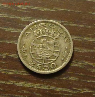 ПОРТУГАЛЬСКАЯ АНГОЛА - 2,5 эск. 1956 до 23.06, 22.00 - Португ. Ангола 2.50 эск 1956 маленькая