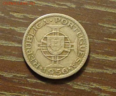 ПОРТУГАЛЬСКАЯ АНГОЛА - 2,5 эск. 1956 до 23.06, 22.00 - Португ. Ангола 2.50 эск 1956 маленькая-1