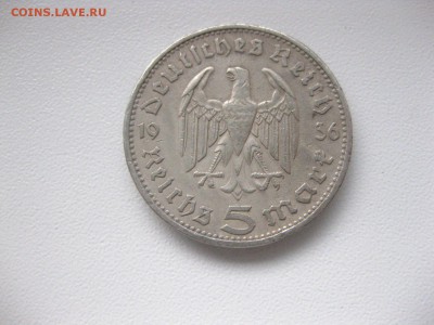 РЕЙХ,5 марок 1936A(Гинденбург)!до 21.06.2015 - IMG_5518.JPG