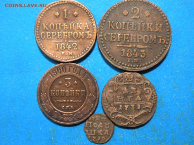 Медная мелочь. 1719-1900г. до 19.06.15г.до 22.00ч.мск. - RSCN9288
