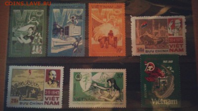 Набор марок Вьетнама 1970-1980е - 5451438083