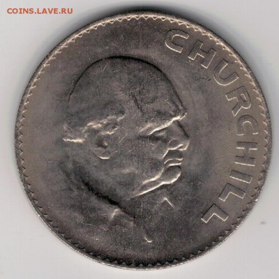 Великобритания крона 1965 Черчилль 22.06 в 22.00мск (9999) - 4-в65а