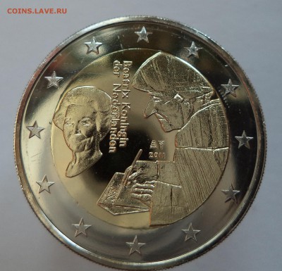 Нидерланды 2 евро 2011 Эразм Роттердамский - DSC01283
