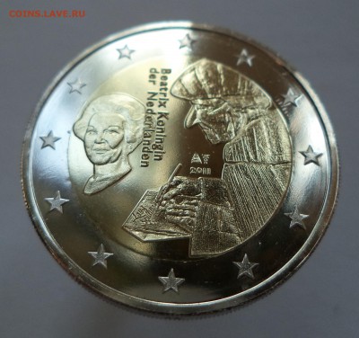Нидерланды 2 евро 2011 Эразм Роттердамский - DSC01285