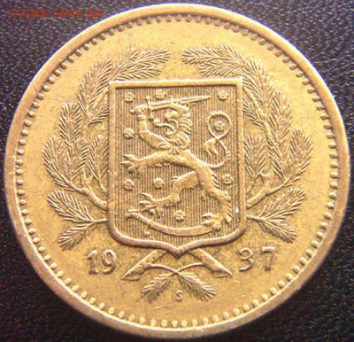 Финляндия_20 марок 1937. Отличное качество; до 18.06_22.46мс - 9898