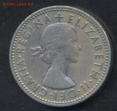 Великобритания шиллинг 1962 г.  20.06.15 г. 22 -00 МСК. - Британия