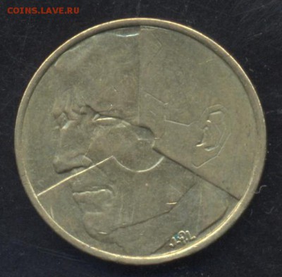 Бельгия 5 франков 1986 г.   20.06.15 г. 22 -00 МСК. - Бельгия 5