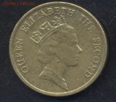 Гонконг 10 центов  1988 г.  20.06.15 г. 22 -00 МСК. - Гонконг1