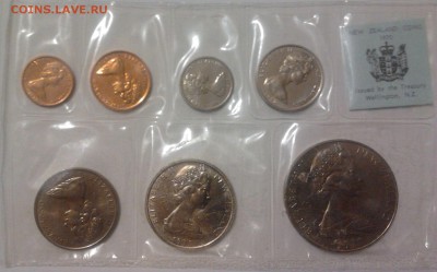 Годовой набор Новой Зеландии 1970, до 25.06.15 в 22:00 МСК - нов. зел. набор 1.