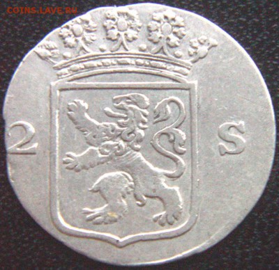 Нидерланды_2 стювера 1790. Серебро; до 20.06_22.32мск - 10060