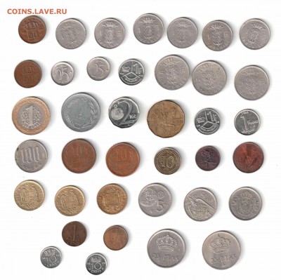 Набор монет мира. До 22.06.15 22.00 - набор монет мира