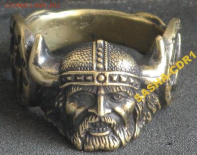 Копия - кольцо танковой бригады СС Викинг (бронза) 22.06 - 5225275527_5