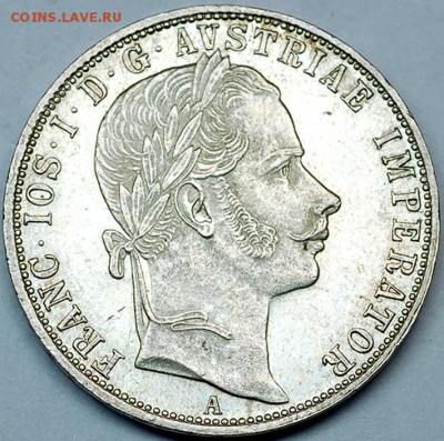 Австро-Венгерская империя_неплохой флорин 1859_20.06_22.34мс - 10114