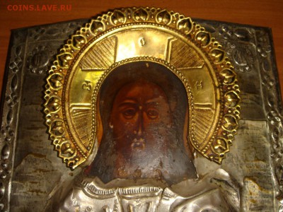 Иккона Господь Вседержитель,оклад,латунь - DSC01285.JPG