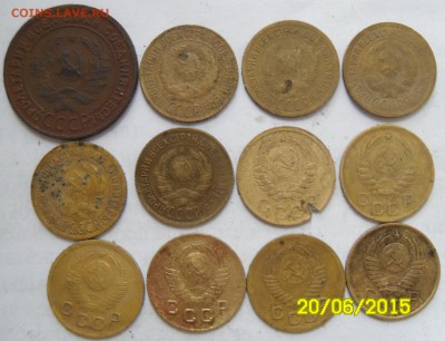 1 коп 1924-1957 гг (12 шт) - 1.JPG