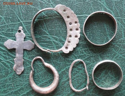 Кольца,серьги,крестик серебро окон. 25.06.2015 г. 22-00 МСК. - 44