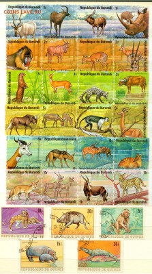 Марки- Наборы - фауна, до 21.00 мск 27.06.2015 - Марки- Фауна 1