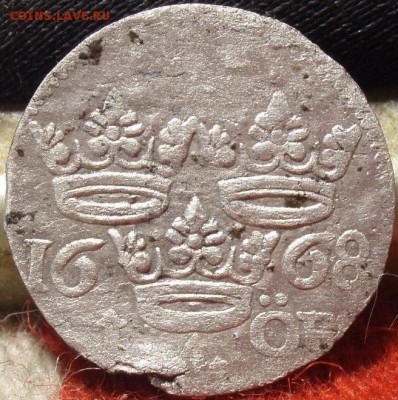 Швеция 1 эре 1668 - 1 эре 1668 005.JPG