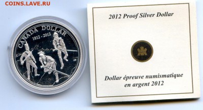 Канада. 2012г. 1$. 200-лет войне 1812г. BU. До 27.06 в 22.00 - file