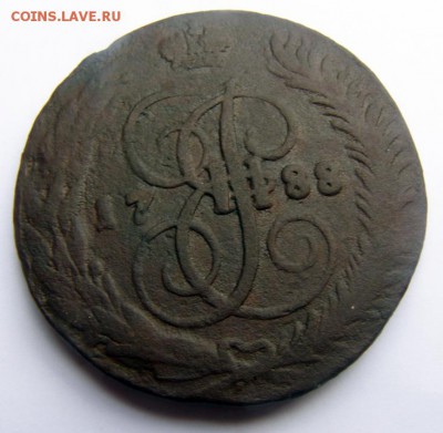 5 копеек 1788 СПМ (перечекан) до 24.06 в 22.00 по Мск - 5К03_2
