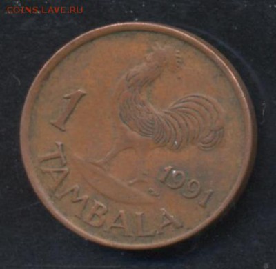 Малави 1 тамбала 1991 г.  23.06.15 г. 22 -00 МСК. - Малави1