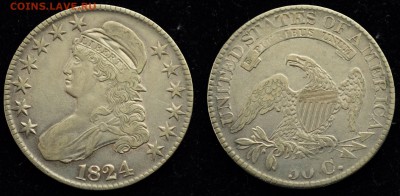 50 центов 1824г. США - 50центов1824_1_1