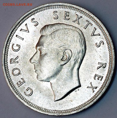 ЮАР_памятная крона 1952. Отличное серебро; до 22.06_22.04мск - 9962