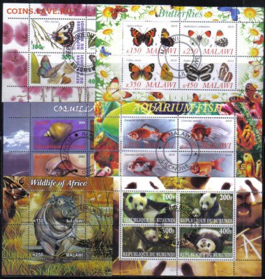 Марки мира мл Фауна,флора 70шт до 26.06 22.00мск - Марки мира мл Фауна,флора 70шт-5