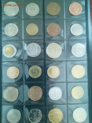 230 иностранных монет без повторов в новом альбоме до 28.06 - 12