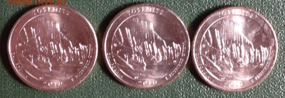 25 центов США Yosemite P 3 шт - IMG_5796