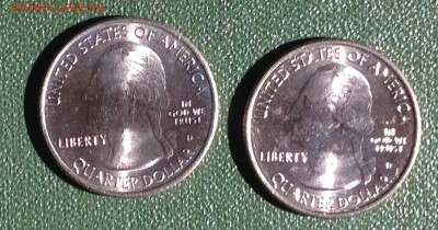 25 центов США Glacier D 2 шт - IMG_5803