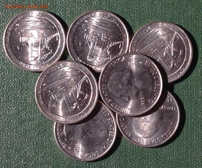 25 центов США Vicksburg P 7 шт - IMG_5804.JPG