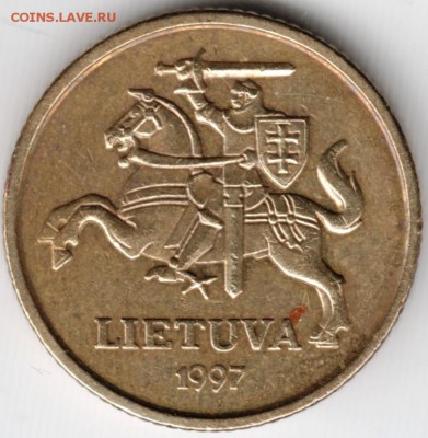 10 центов 1997 г. Литва до 29.06.15 г. в 24.00 - Scan-150606-0022