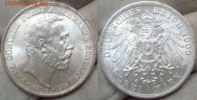 3 марки 1909 Шварцбург - на продажу.JPG