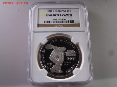 США 1$ 1983 Олимпиада в слабе NGC PF69 до 29.06.15 22:00 МСК - DSC08673.JPG