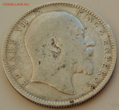 Британская Индия 1 рупия 1904, до 30.06.15 в 22:00 МСК - 4242