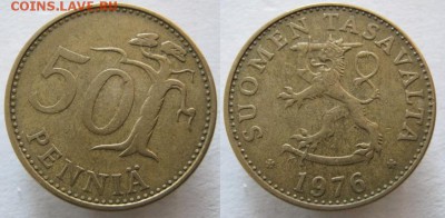 Финляндия по фиксу - 3.35. - Финляндия 50 пенни 1976