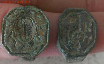 2 перстня 17-18 век? Определение и оценка. - перстень 3