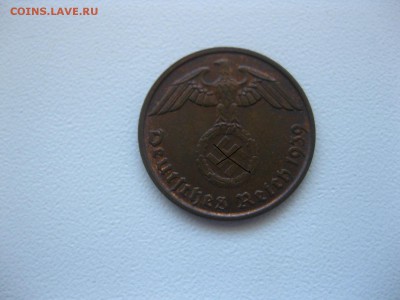 РЕЙХ,2 пфеннига 1939D(бронза)!до 26.06.2015 - IMG_5865.JPG