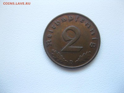РЕЙХ,2 пфеннига 1939D(бронза)!до 26.06.2015 - IMG_5864.JPG