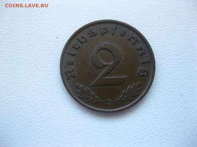 РЕЙХ,2 пфеннига 1937D(бронза)!до 26.06.2015 - IMG_5866.JPG
