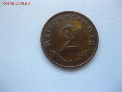 РЕЙХ,2 пфеннига 1938D(бронза)!до 26.06.2015 - IMG_5868.JPG
