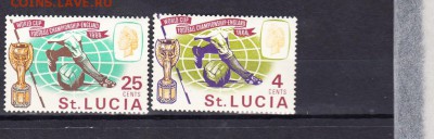 марки Ст Люсия футбол 1966 - 33