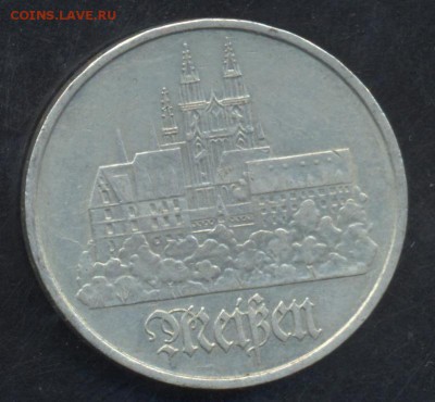 ГДР 5 марок 1972 г. Мейсен.  27.06.15 г. 22 -00 МСК. - ГДР 72 1