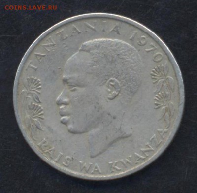Танзания 50 сенти 1970 г.   27.06. 15 г. 22 -00 МСК. - Танзания