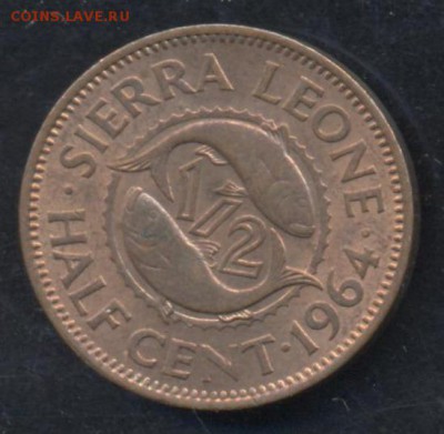 2 цента 1964 г.   27.06. 15 г. 22 -00 МСК. - С. Леоне