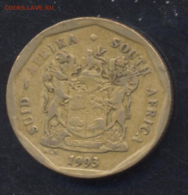 ЮАР 50 центов 1993 г.    27.06. 15 г. 22 -00 МСК. - ЮАР1