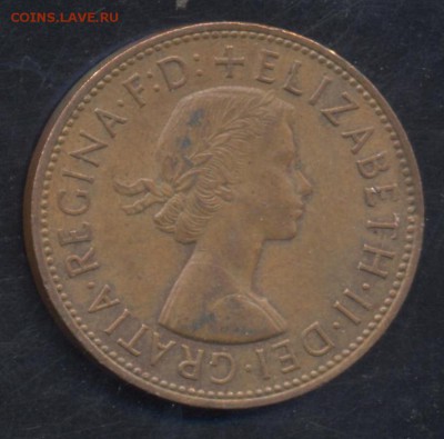 Великобритания 1 пенни 1967 г.   27.06. 15 г. 22 -00 МСК. - Британия 67 1