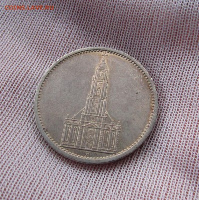 Германия 5 марок кирха 1935г au-uns до 29.06.2015г в 22.00 - IMG_1230.JPG