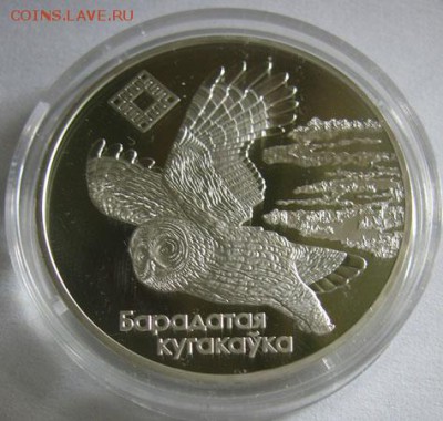 Беларусь, 20 рублей Альманские болота, Сова 29.06 22.00 - сова
